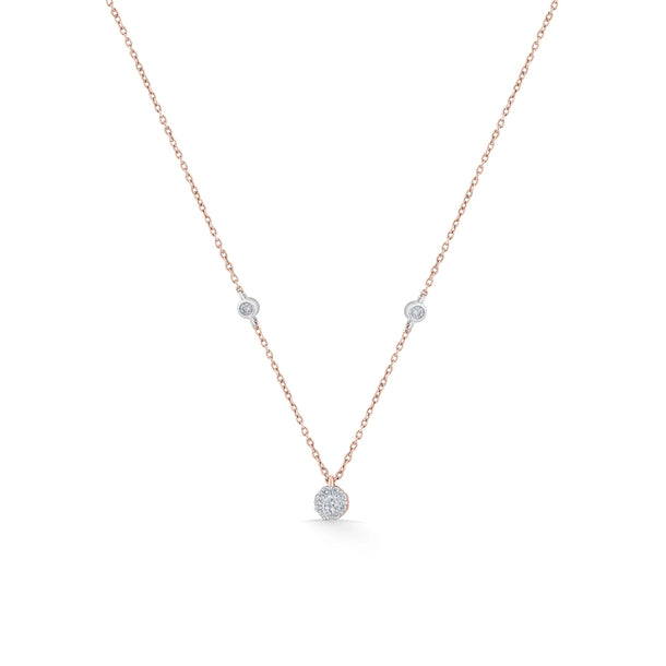 Deck Up Medium Round Cluster Pendant - Zen Diamond India