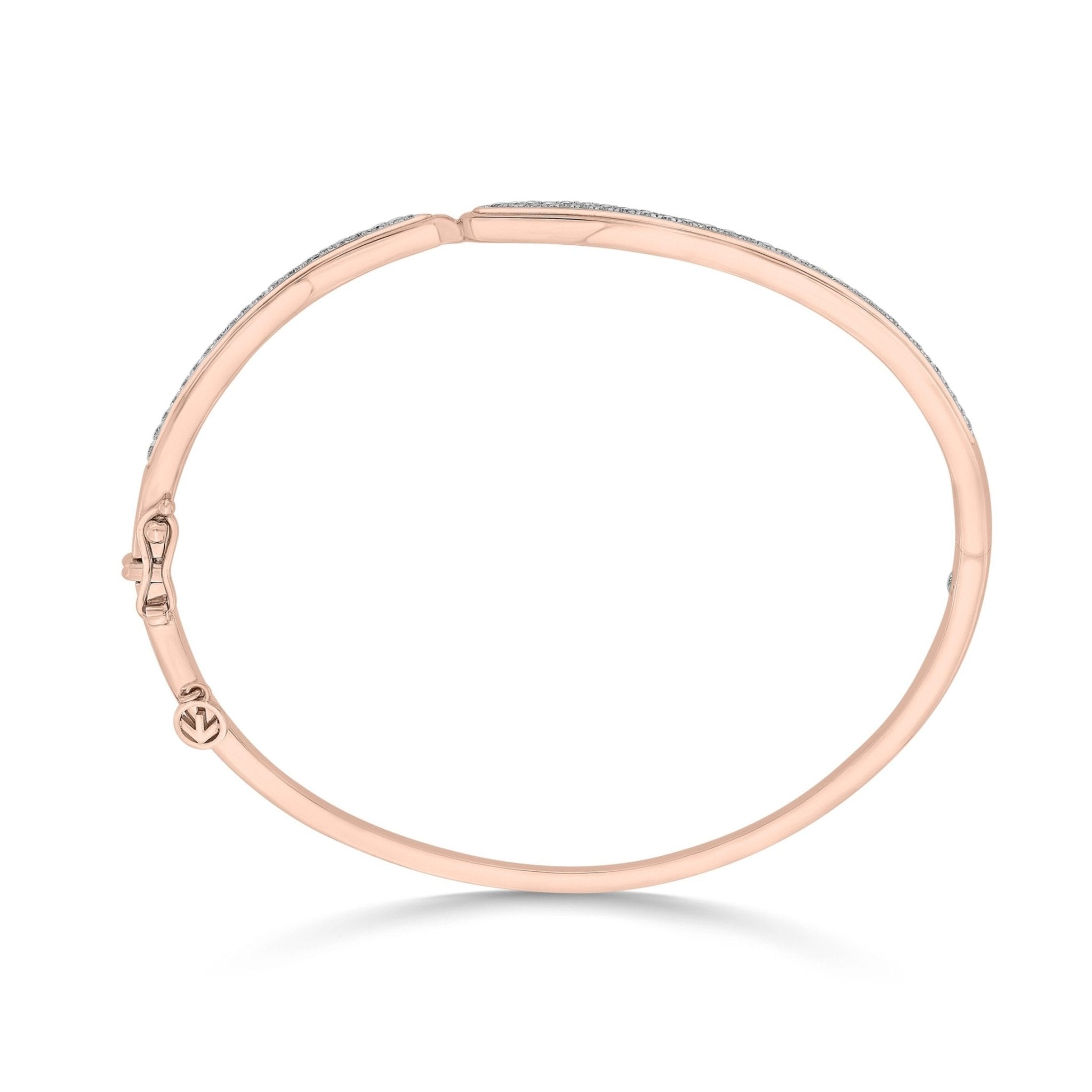 Sassy Modern Marquise Twist Bracelet - Zen Diamond India