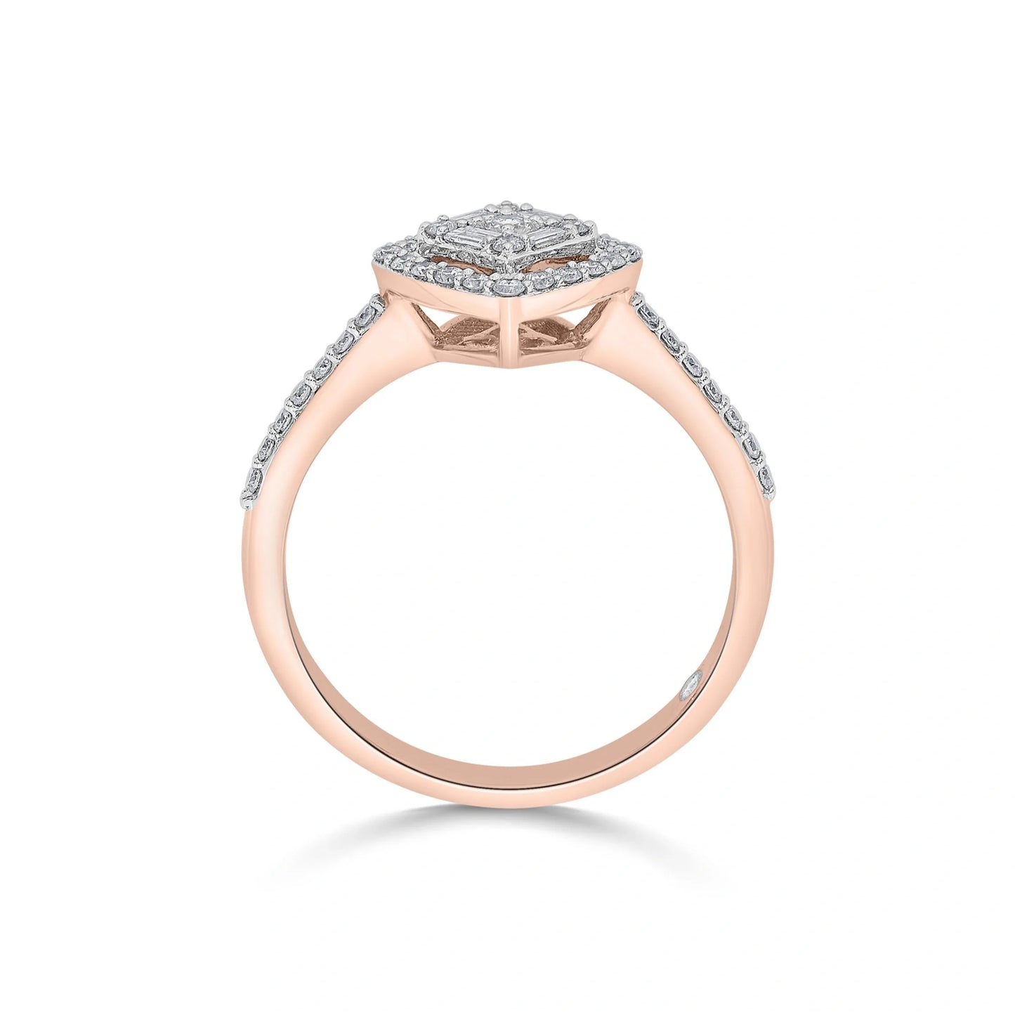 Sassy Starbeam Diamond Kite Ring