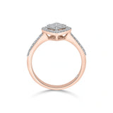 Sassy Starbeam Diamond Kite Ring
