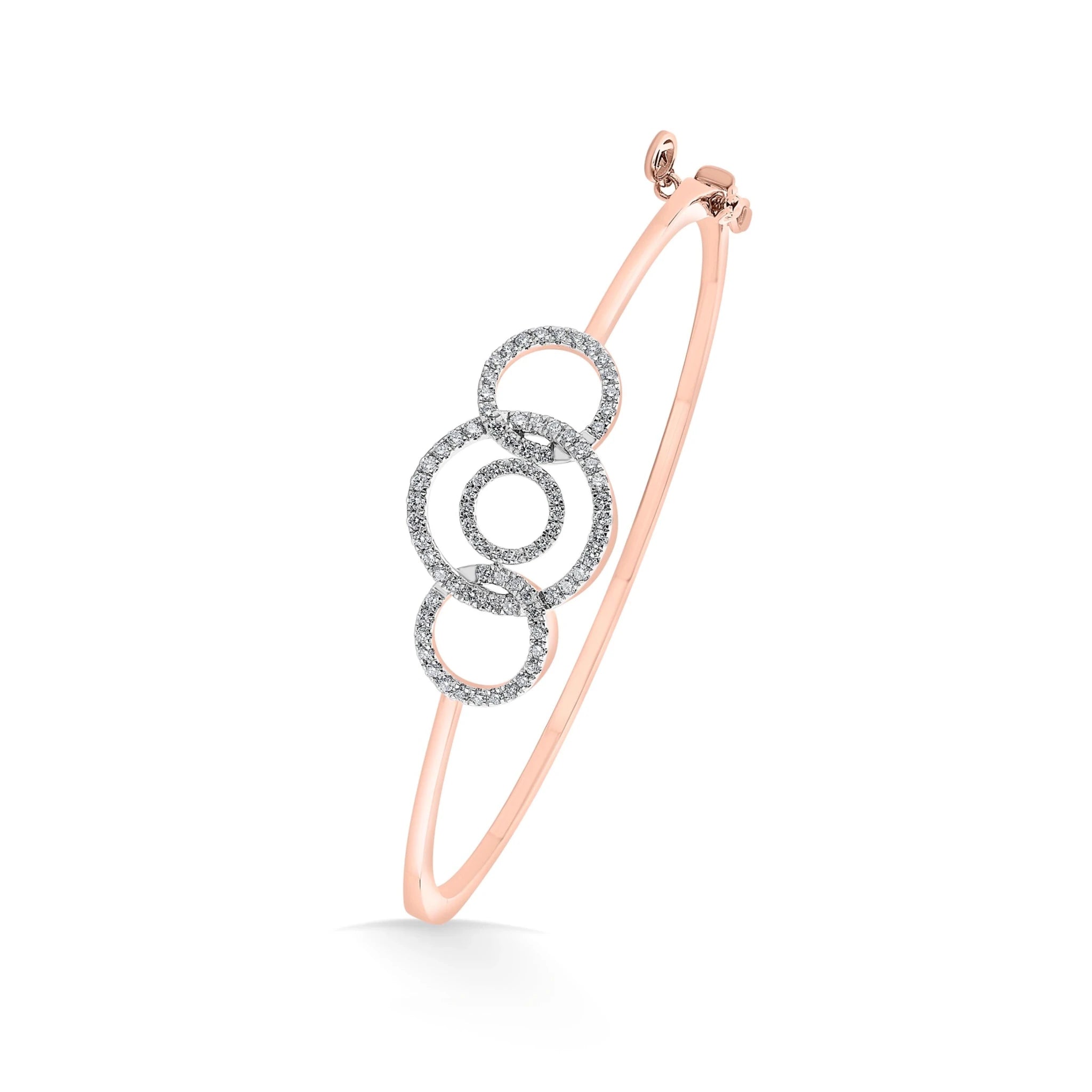 Sassy Interlocking loop Bracelet - Zen Diamond India