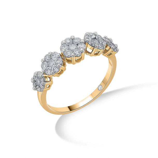 Meta Golden Bloom Ring