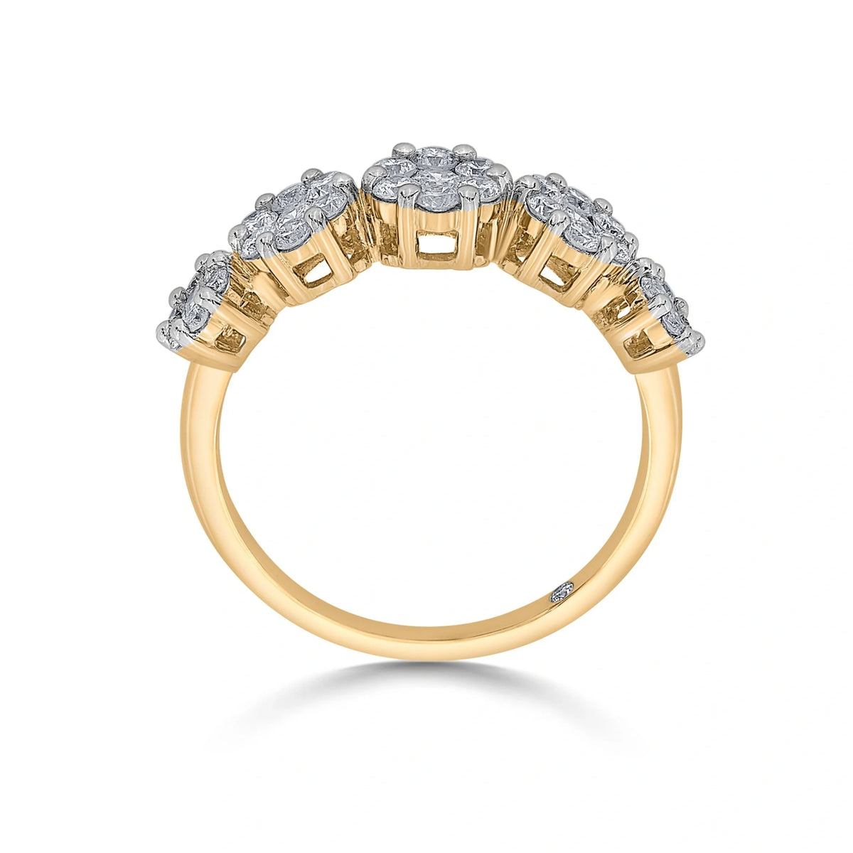 Meta Golden Bloom Ring