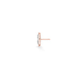 Signature Medium Marquise Pave Solitaire Earrings - Zen Diamond India