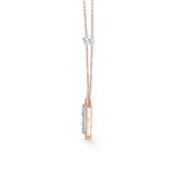 Signature Medium Marquise Pave Solitaire Pendant - Zen Diamond India