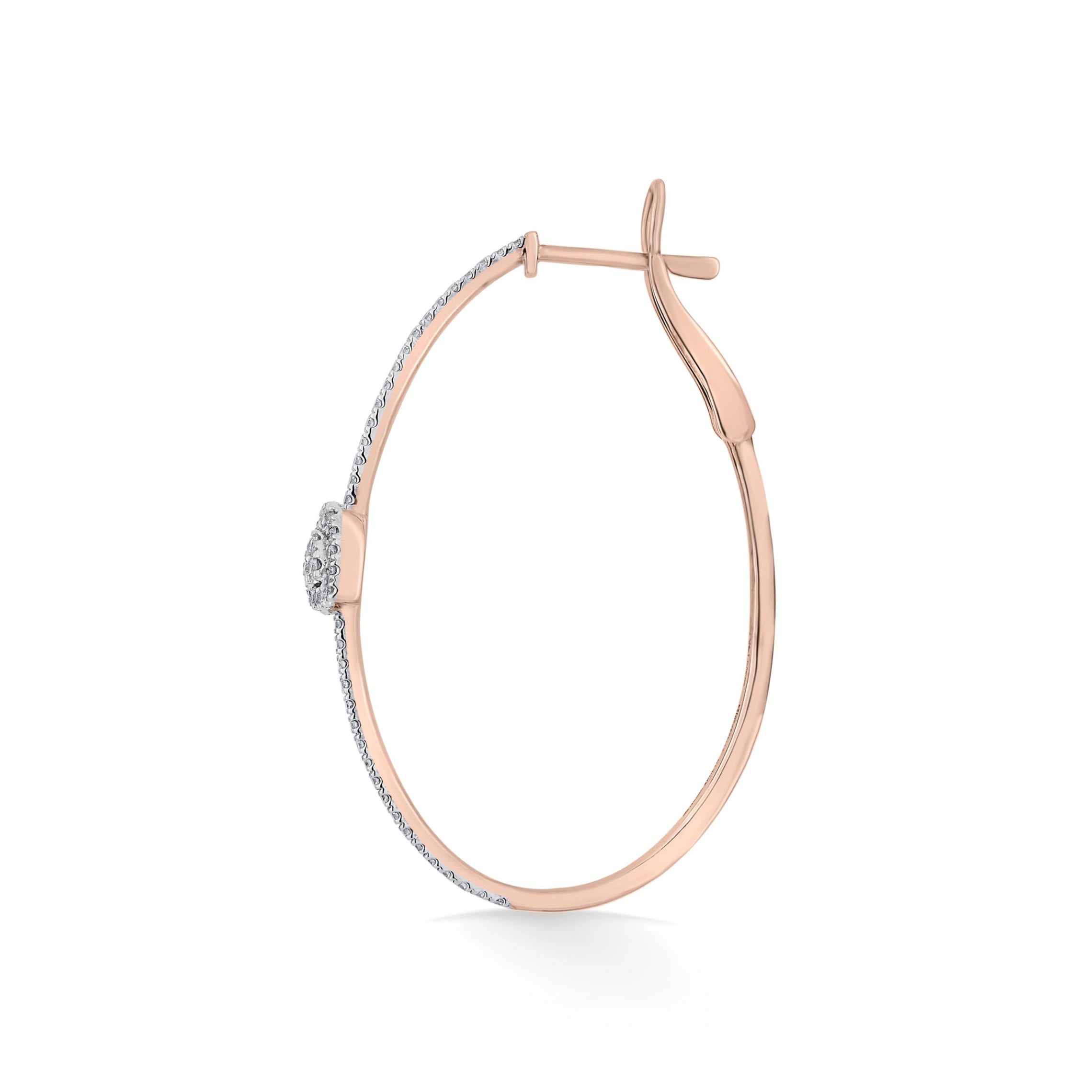 Sassy Heartline Radiance earrings - Zen Diamond India