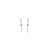 Sassy Heartline Radiance earrings - Zen Diamond India