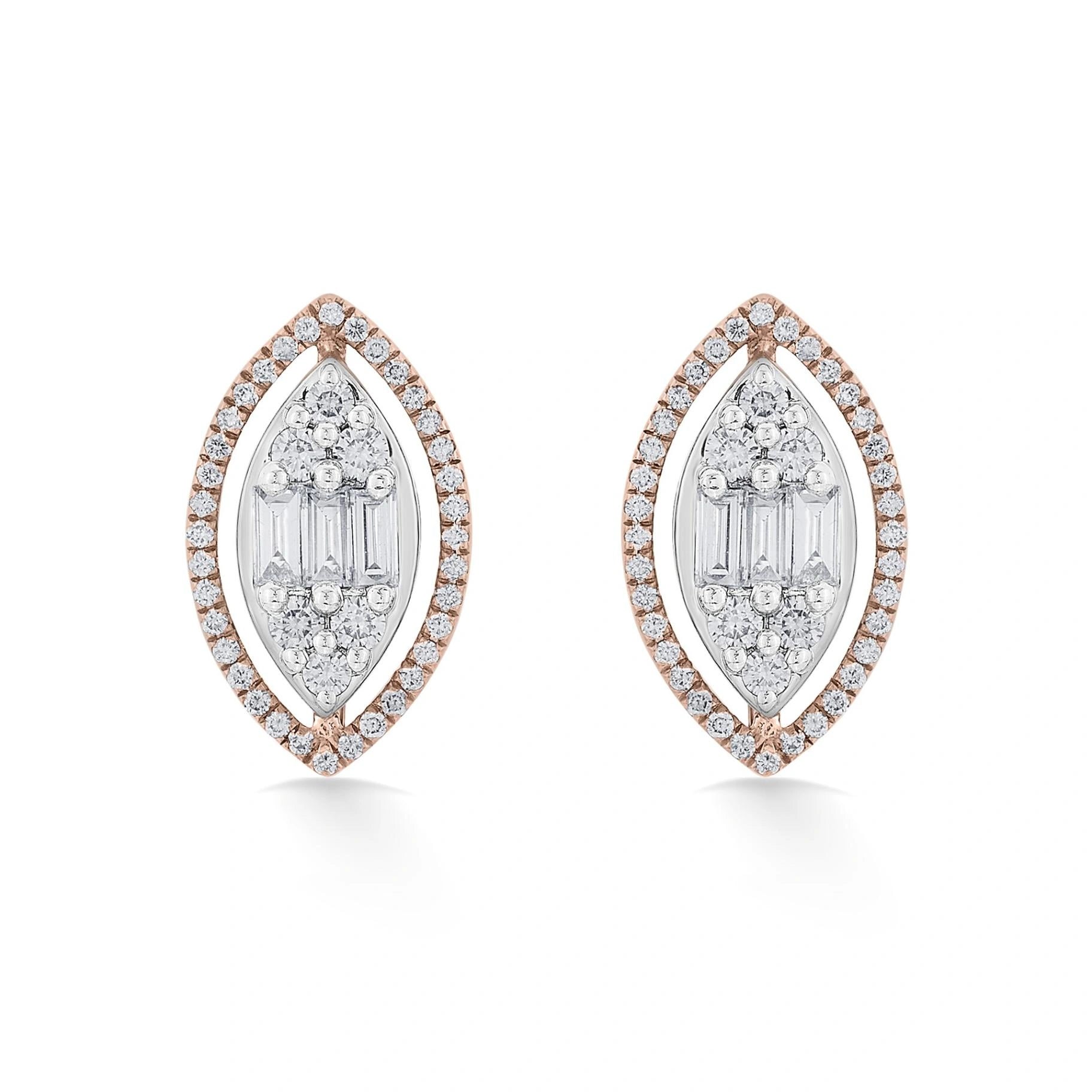 Signature Dazzling Mirage Studs - Zen Diamond India
