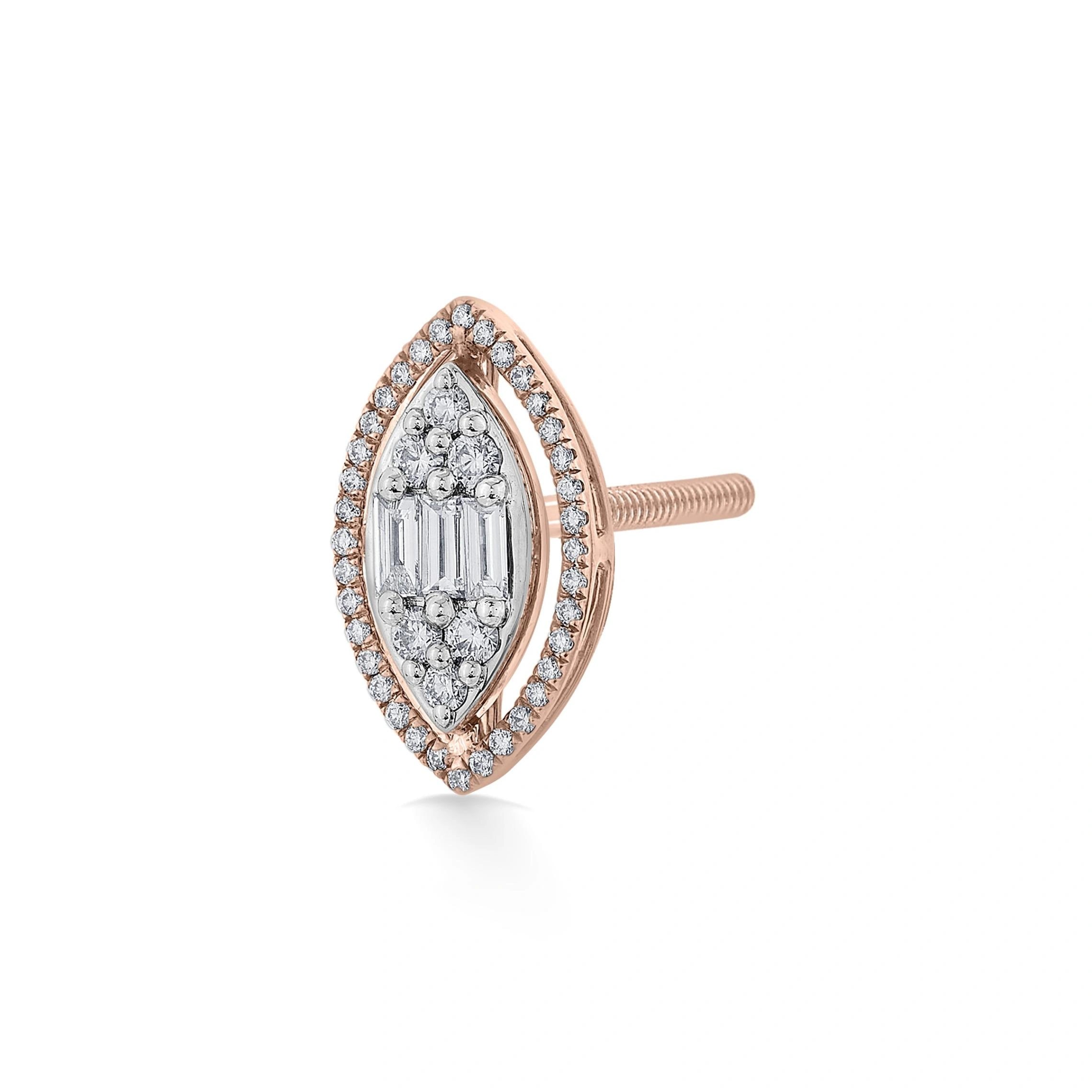 Signature Dazzling Mirage Studs - Zen Diamond India