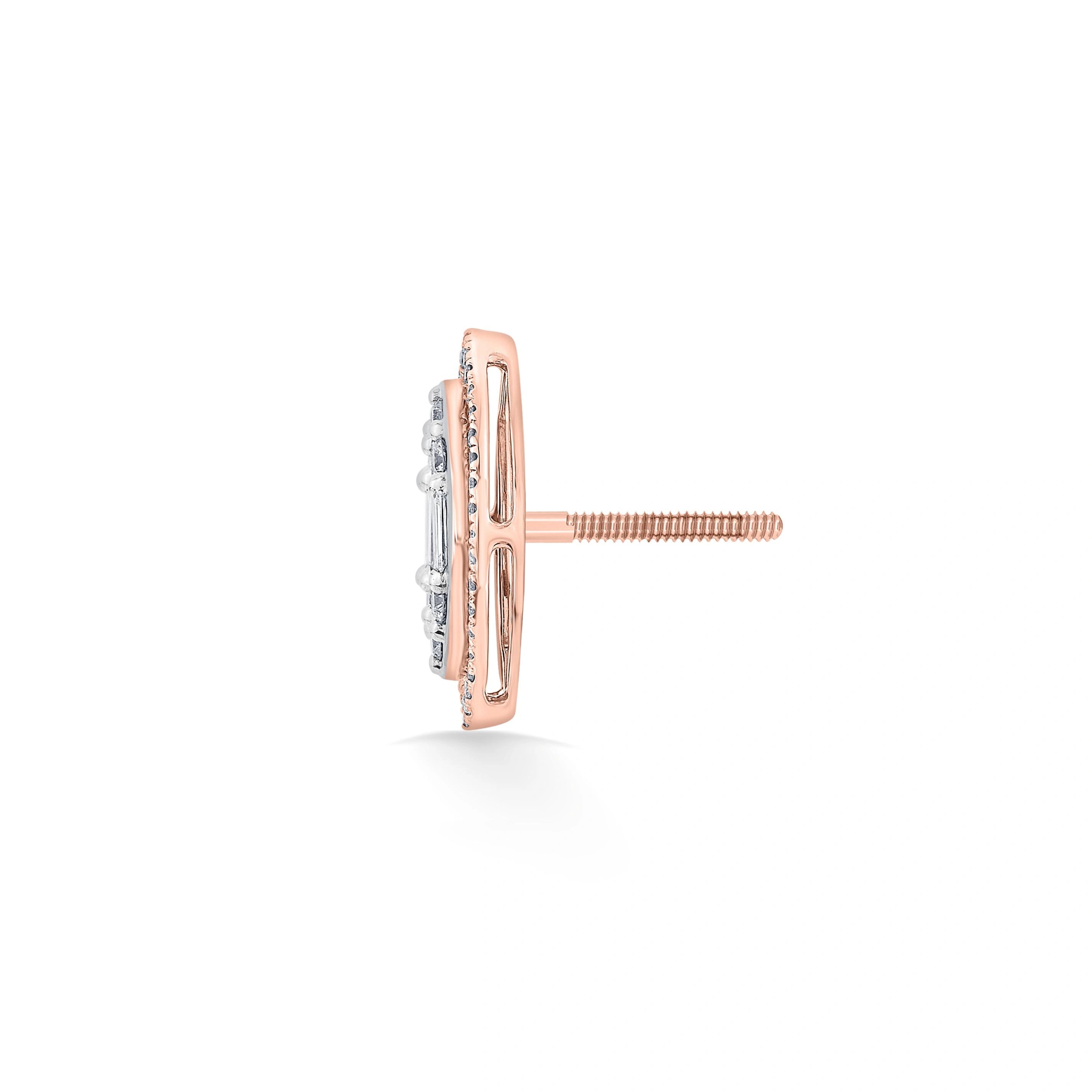 Signature Dazzling Mirage Studs - Zen Diamond India