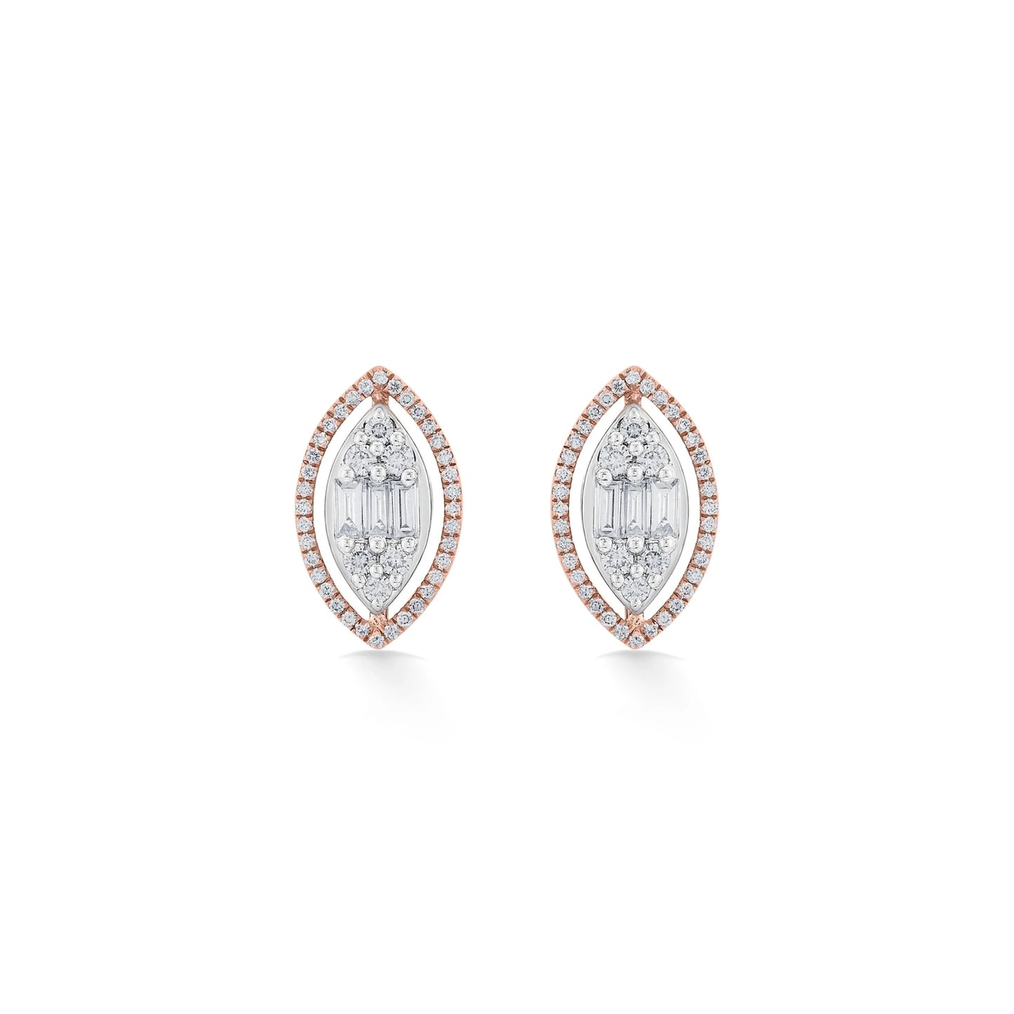 Signature Dazzling Mirage Studs - Zen Diamond India