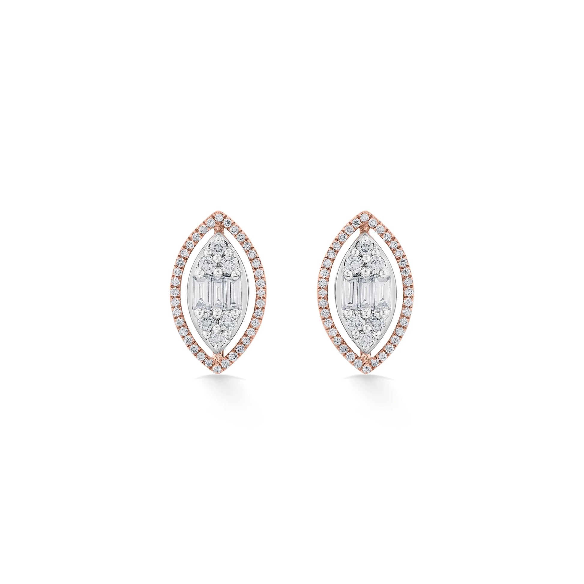 Signature Dazzling Mirage Studs - Zen Diamond India