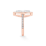 Signature Large Marquise Pave Solitaire Ring - Zen Diamond India