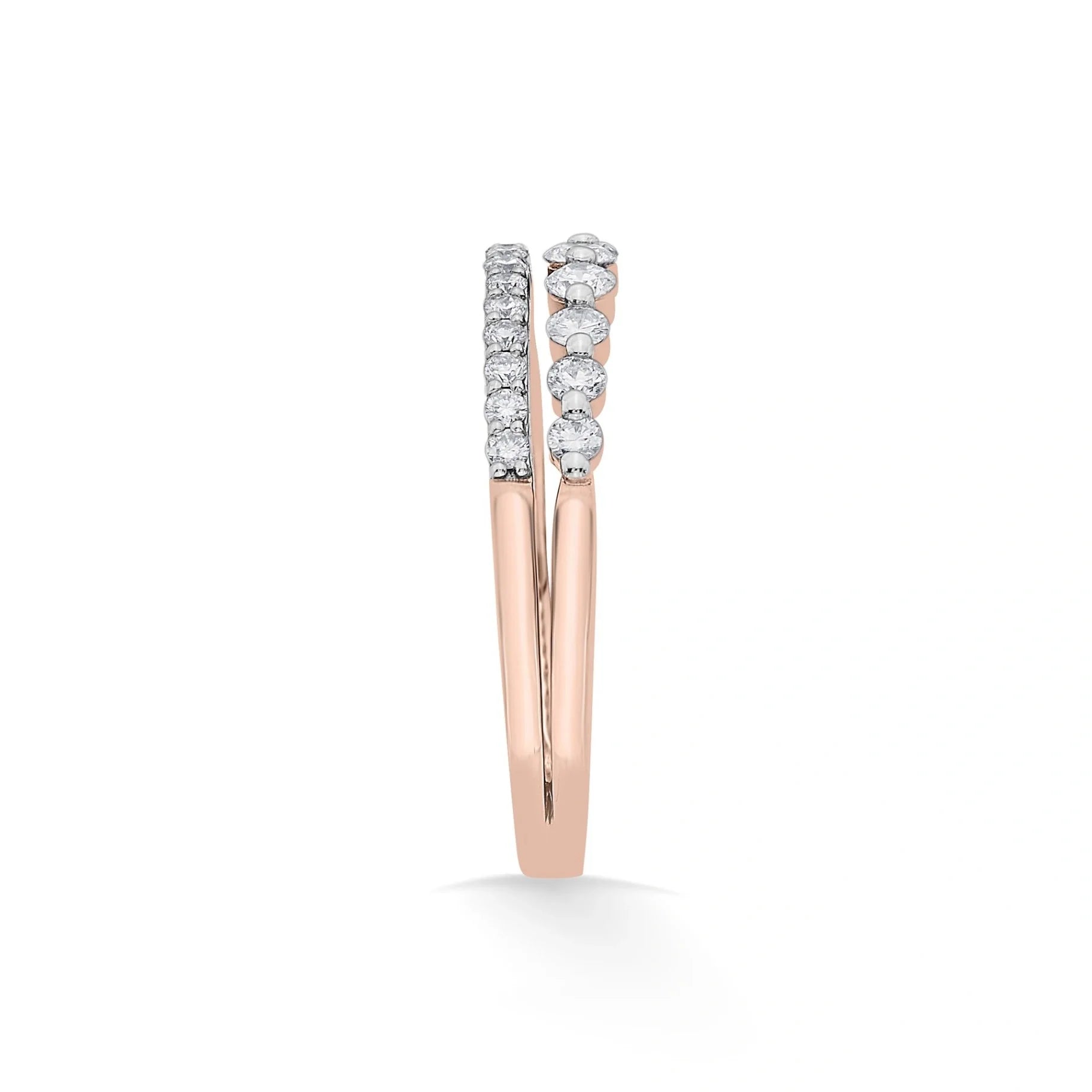Meta Dazzle Duality Ring - Zen Diamond India