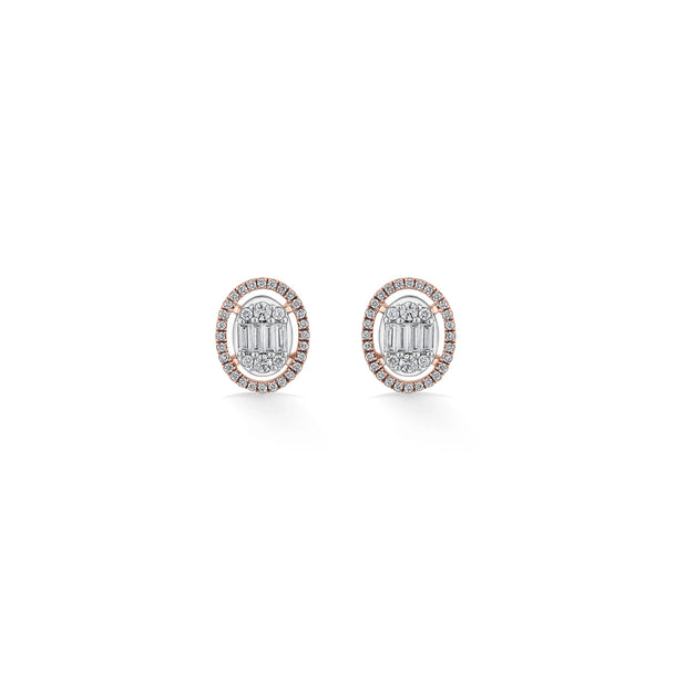 Signature Luminous Orbit Studs - Zen Diamond India