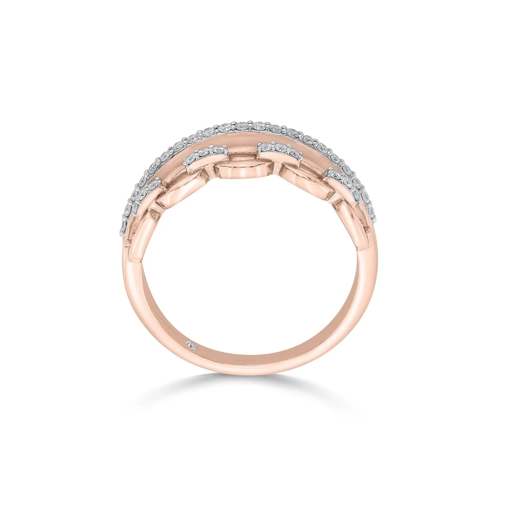 Cuban Loop Luxe Ring - Zen Diamond India