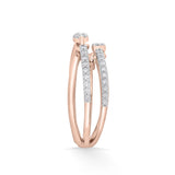 Sassy Rose Serpent Ring