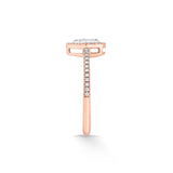 Signature Extra Small Drop Pave Solitaire Ring - Zen Diamond India