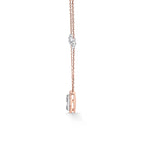 Signature Extra Small Drop Pave Solitaire Pendant - Zen Diamond India