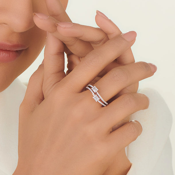 Dual Radiance Harmony Ring
