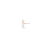 Signature Medium Drop Pave Solitaire Earrings - Zen Diamond India