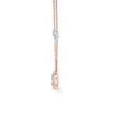 Signature Medium Drop Pave Solitaire Pendant - Zen Diamond India