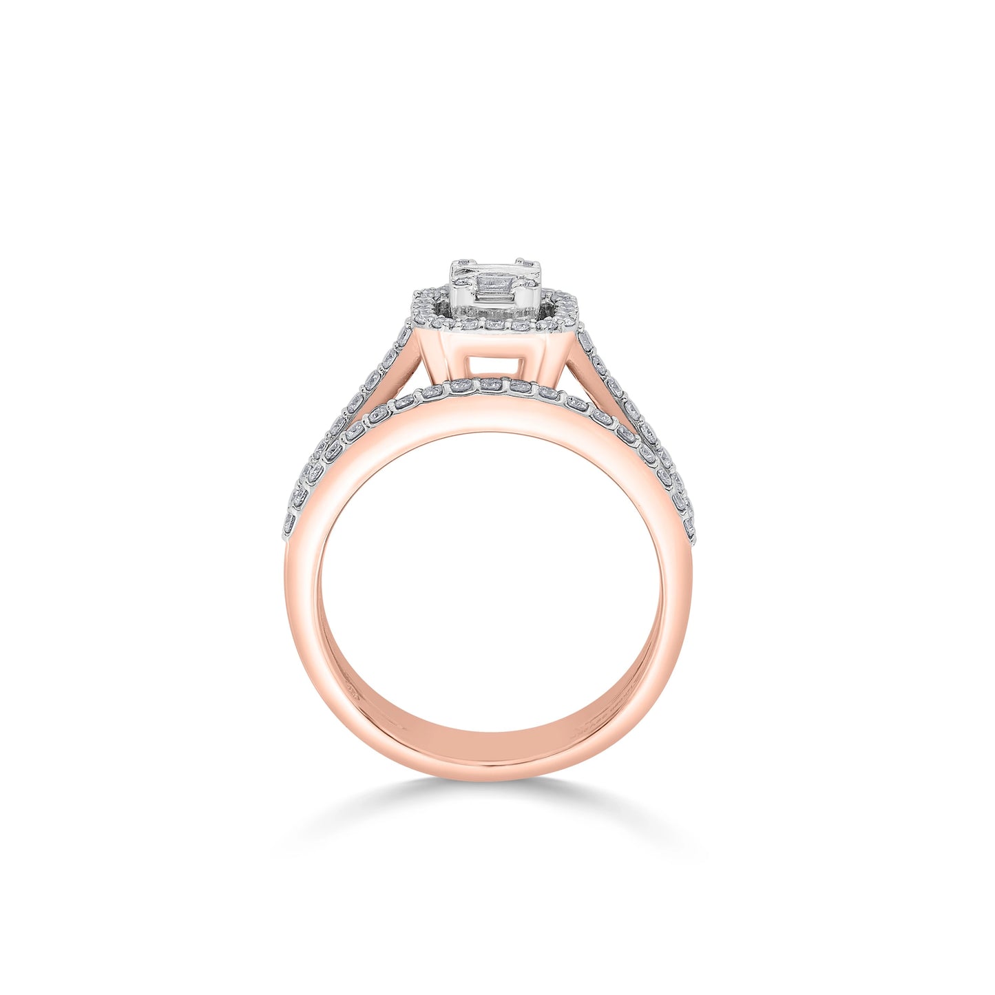Regal Enigma Halo Ring