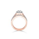 Regal Enigma Halo Ring
