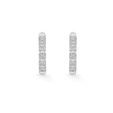 Classic Seamless Square Hoops - Zen Diamond India
