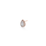 Signature Large Drop Pave Solitaire Earrings - Zen Diamond India