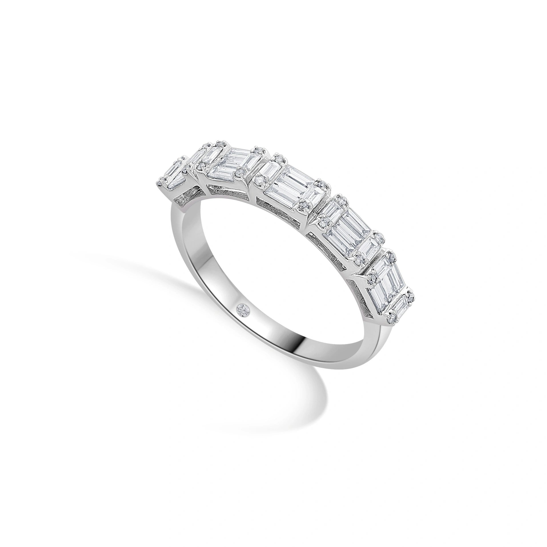 Signature Large Drop Pave Solitaire Ring