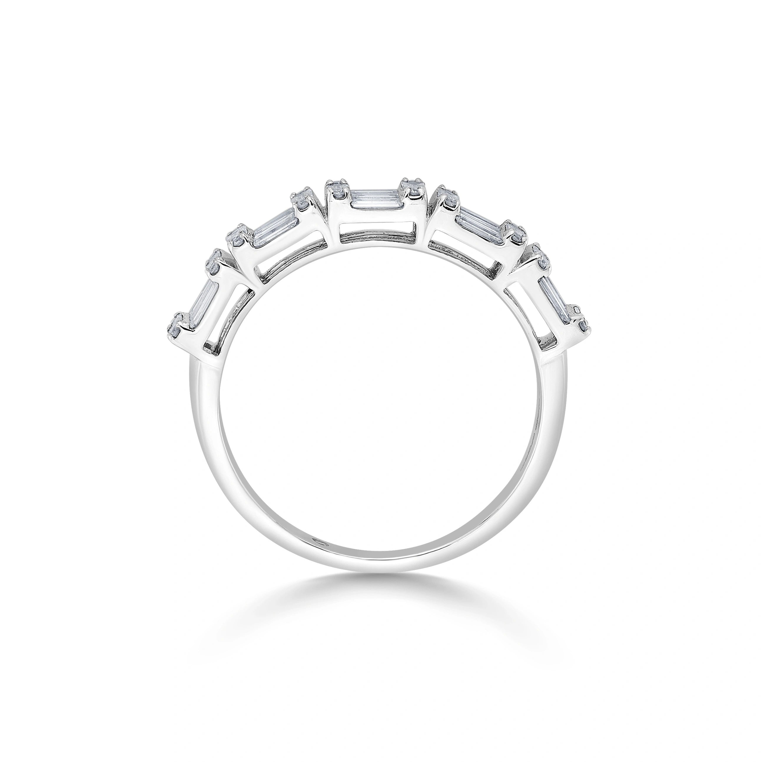 Signature Large Drop Pave Solitaire Ring