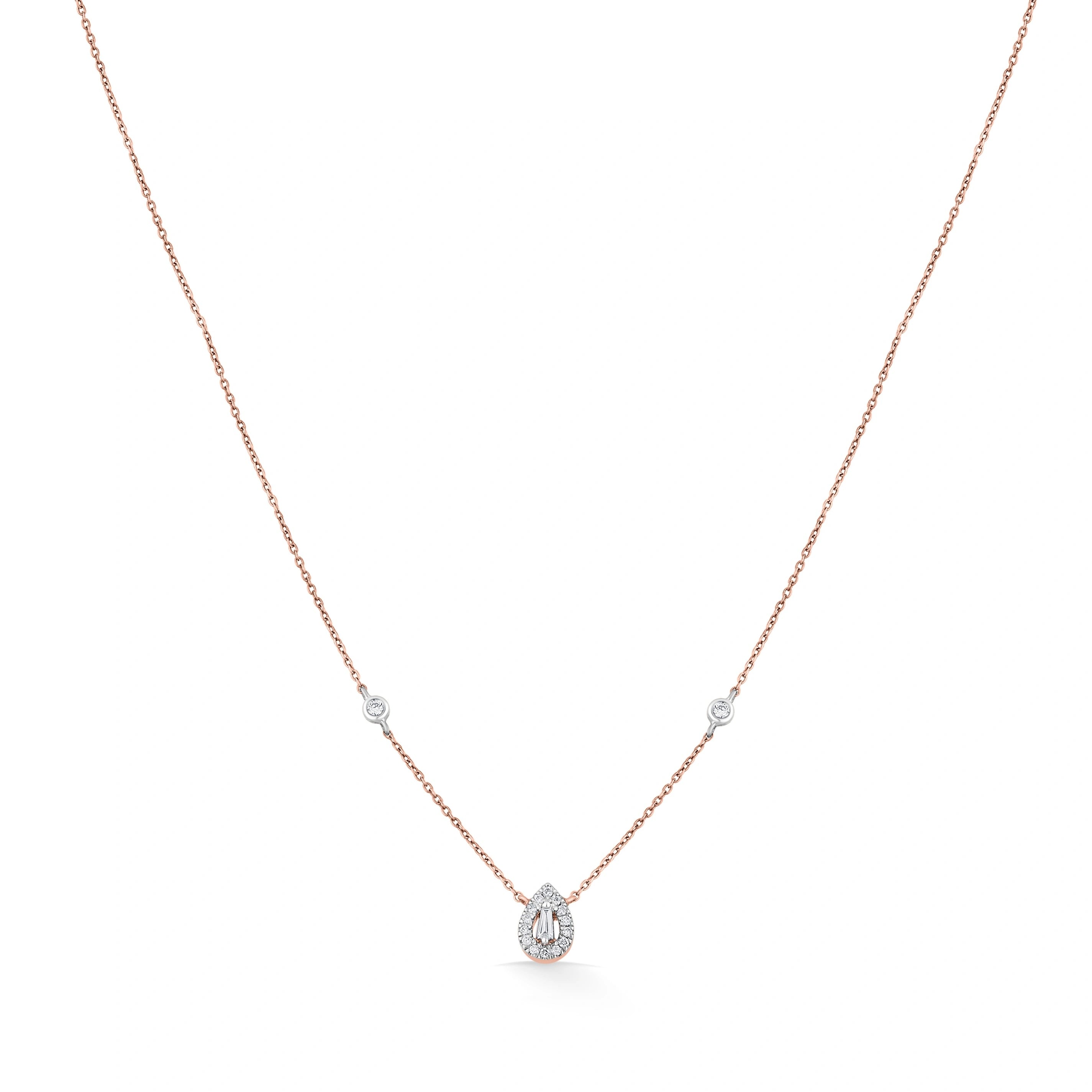 Deck Up Diamond Dewdrop Pendant - Zen Diamond India