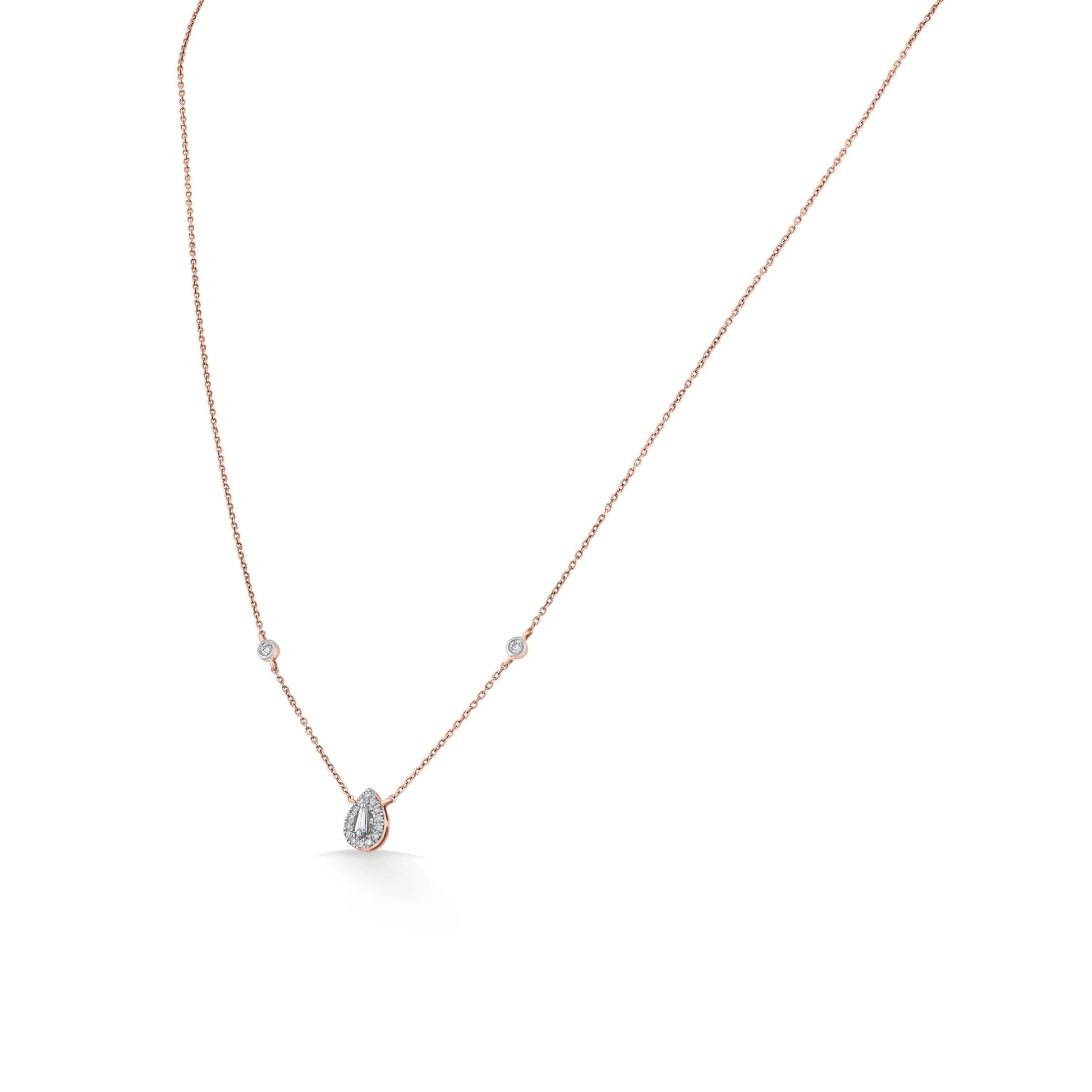 Deck Up Diamond Dewdrop Pendant - Zen Diamond India