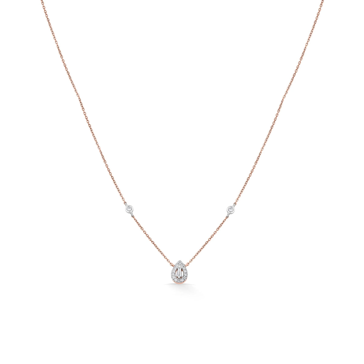 Deck Up Diamond Dewdrop Pendant - Zen Diamond India