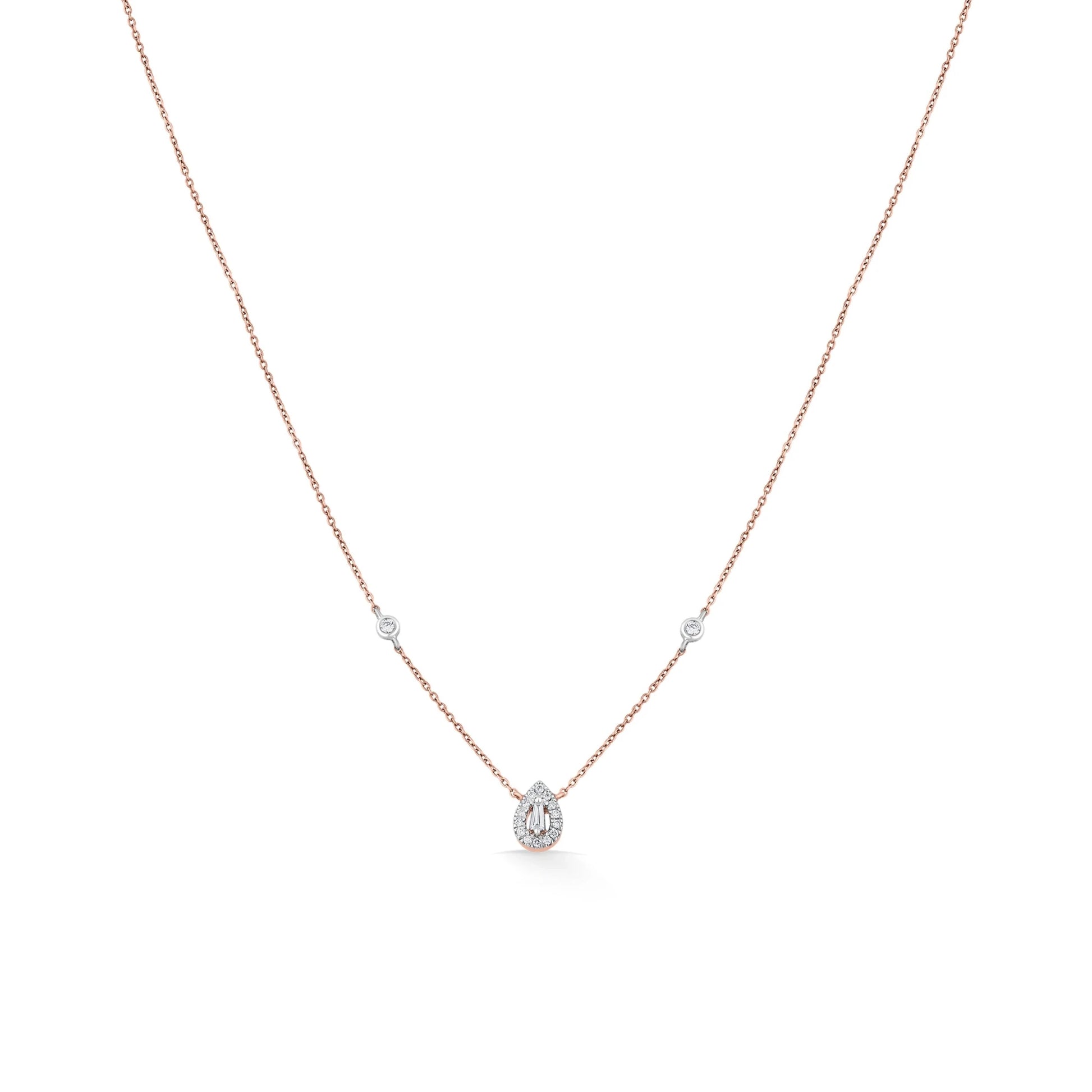 Deck Up Diamond Dewdrop Pendant - Zen Diamond India