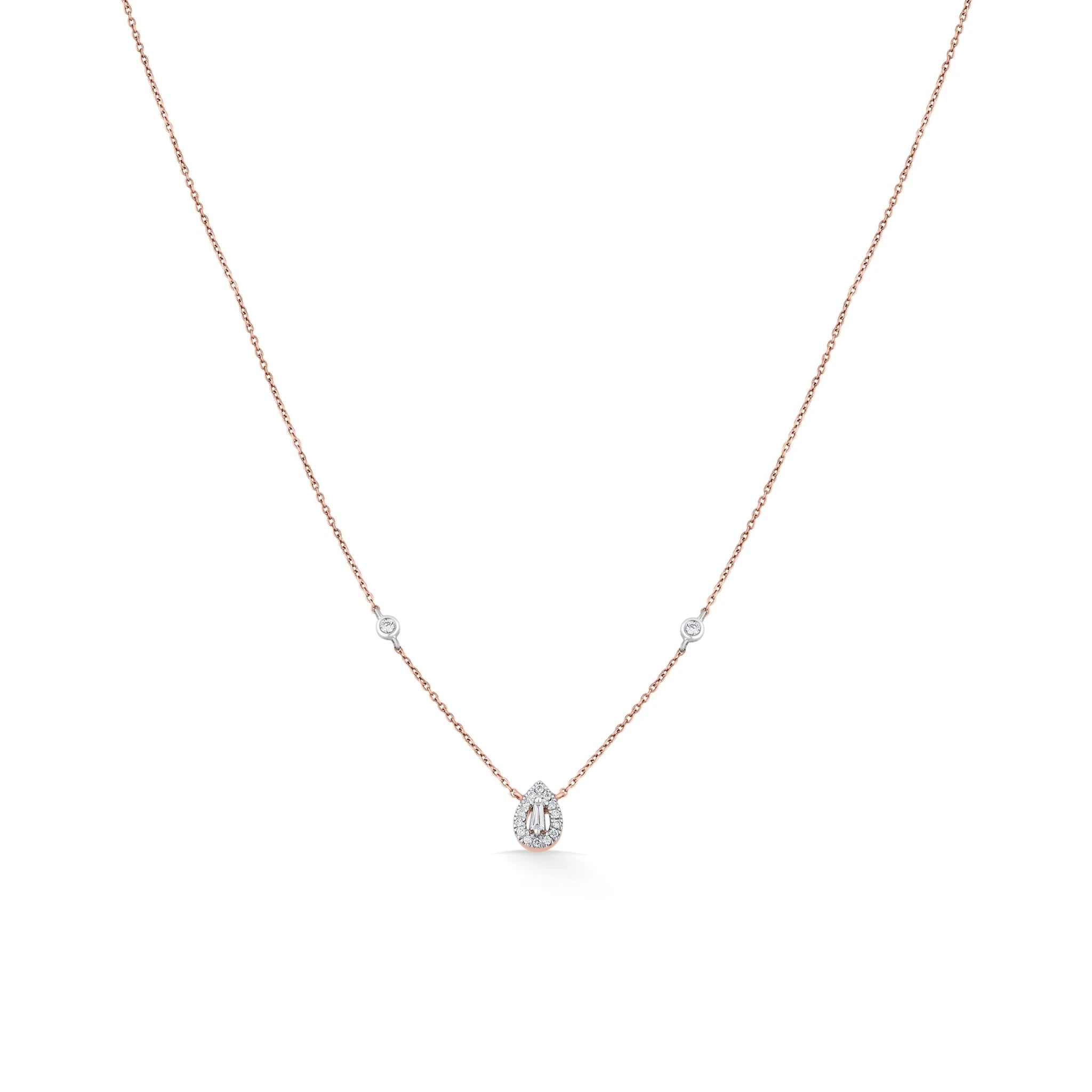Deck Up Diamond Dewdrop Pendant - Zen Diamond India