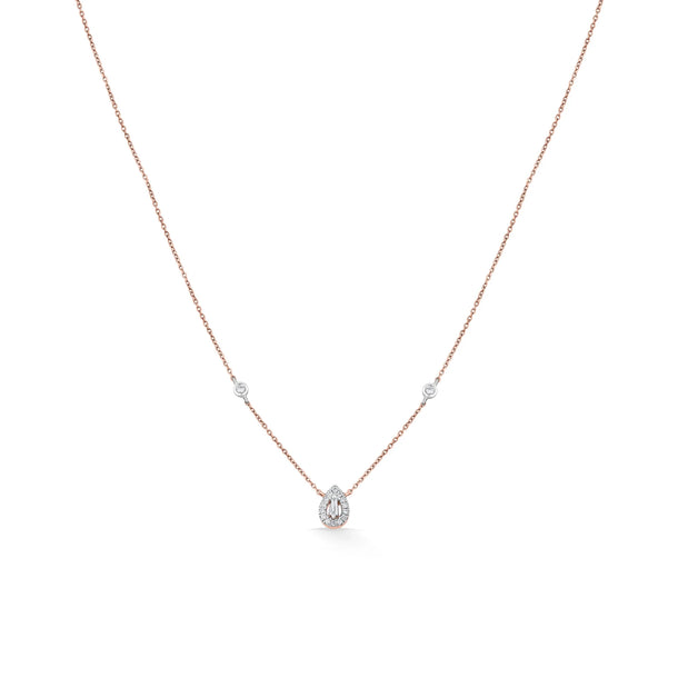 Deck Up Diamond Dewdrop Pendant - Zen Diamond India