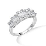 Meta Regal Radiance Crown Ring