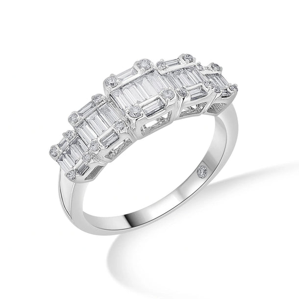 Meta Regal Radiance Crown Ring