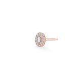 Deck Up Regal Oval Sparkle Studs - Zen Diamond India