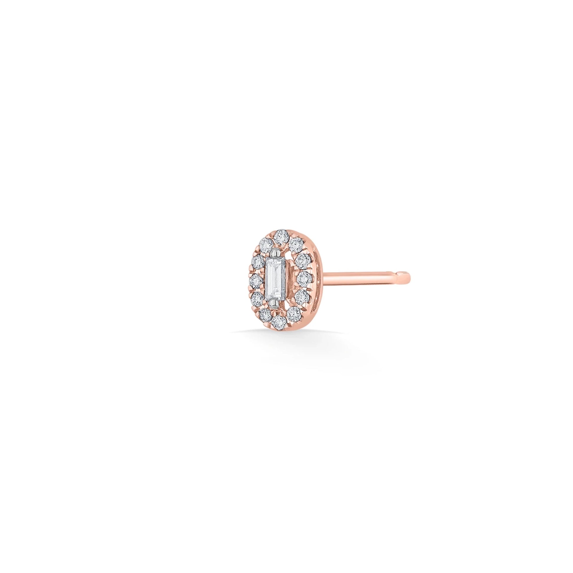 Deck Up Regal Oval Sparkle Studs - Zen Diamond India