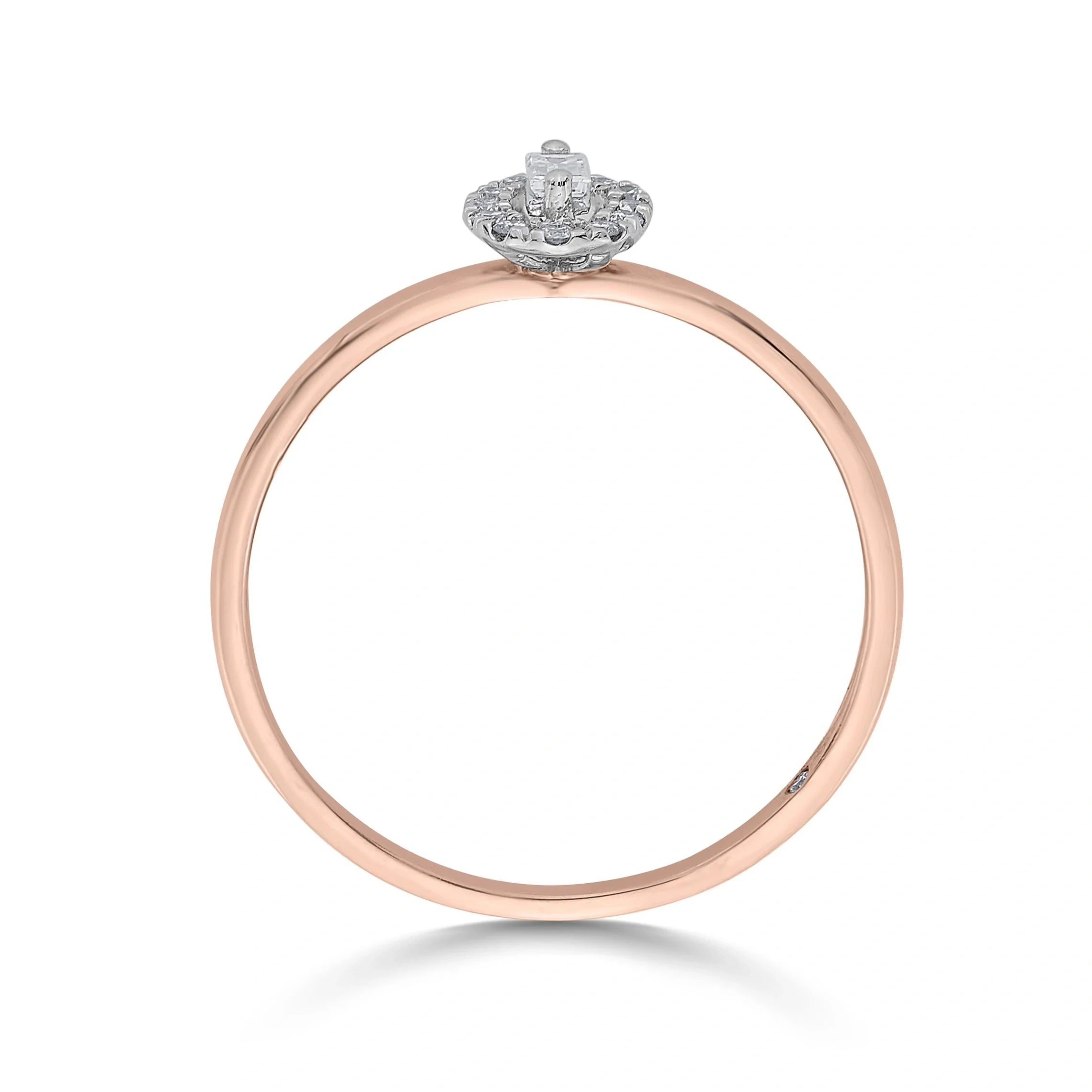 Boujee Oval Orbit Diamond Dream Ring - Zen Diamond India