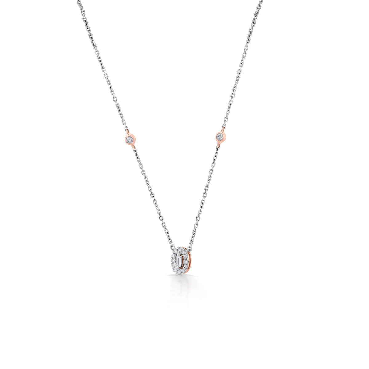 Deck Up Radiant Poise Pendant - Zen Diamond India