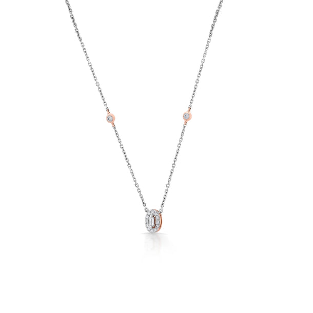 Deck Up Radiant Poise Pendant - Zen Diamond India