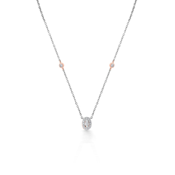 Deck Up Radiant Poise Pendant - Zen Diamond India