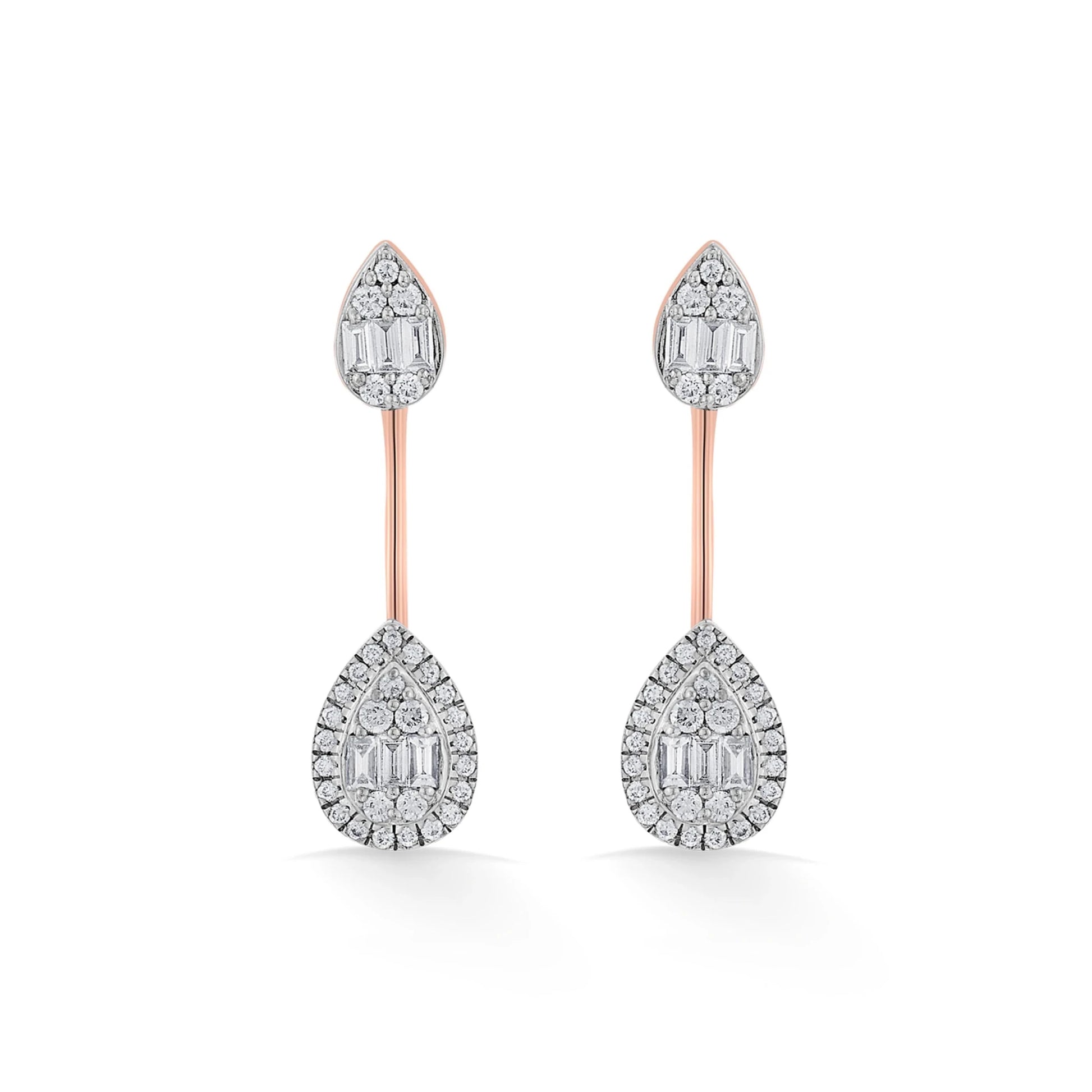 MOI Drop Dangler Earrings - Zen Diamond India