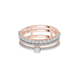 Sassy Glitterati Statement Ring