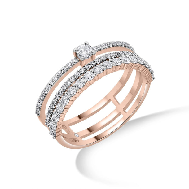 Sassy Glitterati Statement Ring