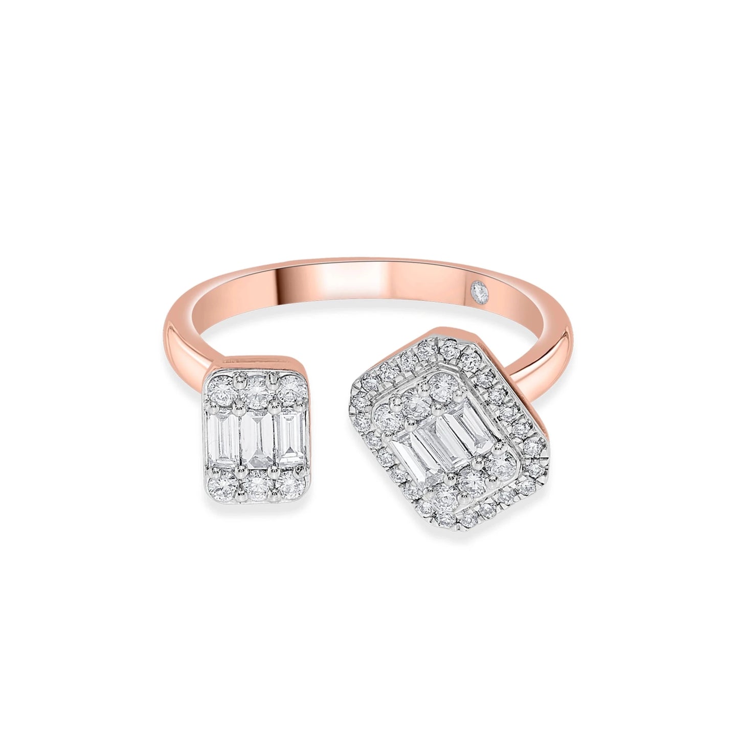 MOI Emerald Cluster Ring - Zen Diamond India